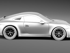Porsche 911 GT3Cup 2013 Martini 3D Modell