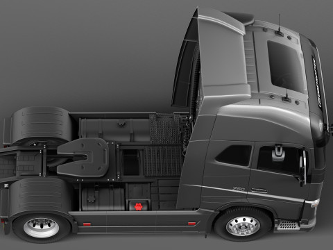 Volvo FH16 Globtrotter 2013 3D 모델