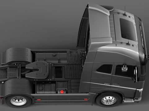 Volvo FH16 Globtrotter 2013 3D Model