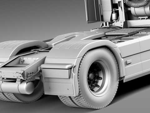 Volvo FH16 Globtrotter 2013 3D 모델