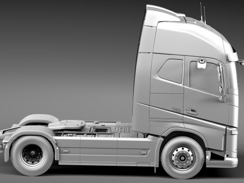 Volvo FH16 Globtrotter 2013 3D 모델