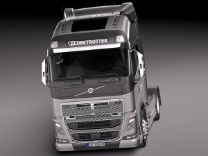 Volvo FH16 Globtrotter 2013 3D 모델