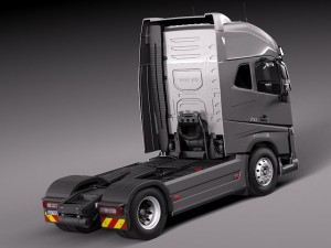 Volvo FH16 Globtrotter 2013 3D 모델