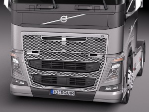 Volvo FH16 Globtrotter 2013 3D 모델