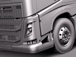 Volvo FH16 Globtrotter 2013 3D 모델