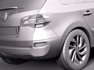 Renault Koleos 2014 3D Model