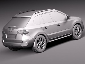 Renault Koleos 2014 3D Model