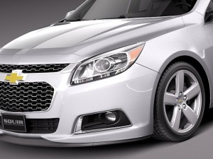 Chevrolet Malibu 2014 3D 모델