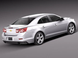 Chevrolet Malibu 2014 3D Model