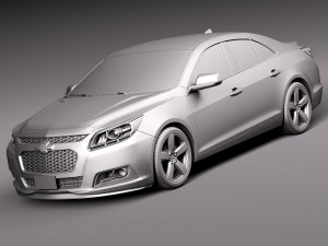 Chevrolet Malibu 2014 3D 모델