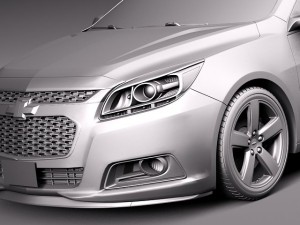 Chevrolet Malibu 2014 3D 모델