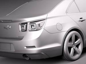 Chevrolet Malibu 2014 3D 모델