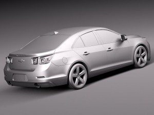 Chevrolet Malibu 2014 3D 모델