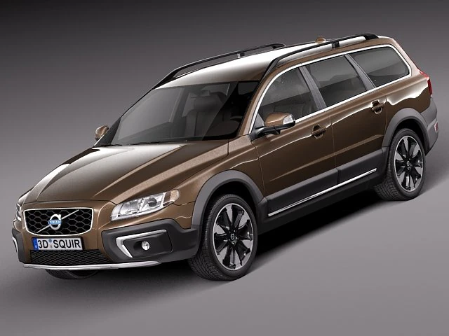 Volvo XC70 2014 3D Model .c4d .max .obj .3ds .fbx .stl .blend 