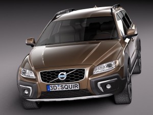 Volvo XC70 2014 3D Model