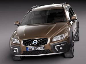 Volvo XC70 2014 3D Model