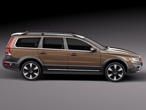 Volvo XC70 2014 3D Model