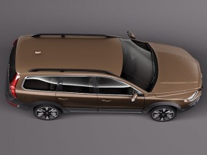 Volvo XC70 2014 3D Model