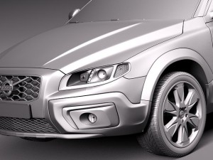 Volvo XC70 2014 3D Model