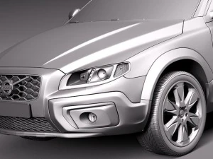 Volvo XC70 2014 3D Model