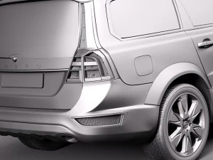 Volvo XC70 2014 3D Model