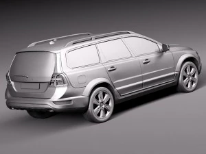 Volvo XC70 2014 3D Model