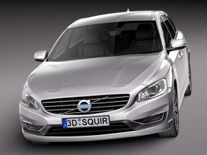 Volvo V60 2014 3D Model