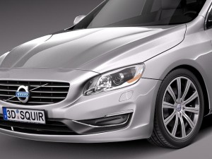 Volvo V60 2014 3D Модель