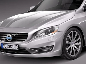 Volvo V60 2014 3D Model
