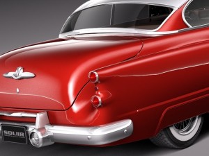 Buick Super Riviera Coupe 1953 3D Модель