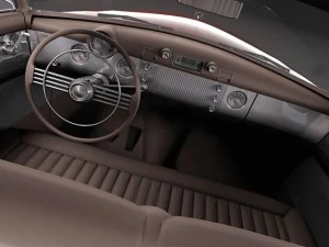 Buick Super Riviera Coupe 1953 3D Model