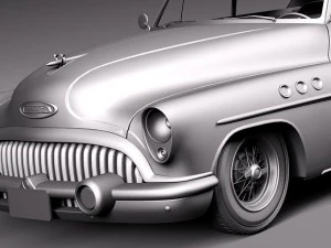 Buick Super Riviera Coupe 1953 3D Model