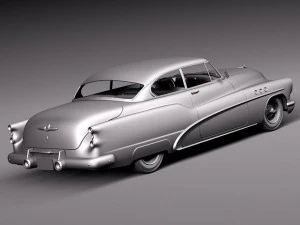 Buick Super Riviera Coupe 1953 3D Model