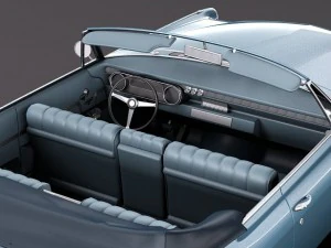 Cadillac Deville 1965 Convertible 3D Model