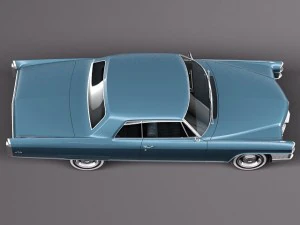 Cadillac Deville Coupe 1965 3D Model