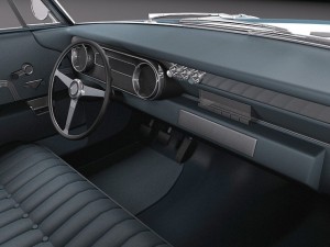 Cadillac Deville Coupe 1965 3D Модель