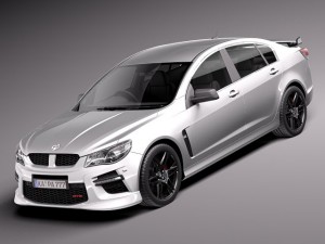 Vauxhall VXR8 2014 3D Model