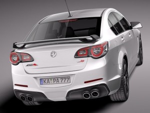Vauxhall VXR8 2014 3D Model