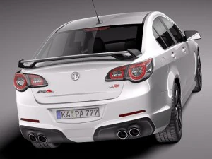 Vauxhall VXR8 2014 3D Model