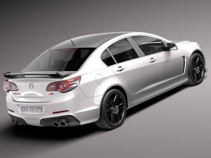 Vauxhall VXR8 2014 3D Model