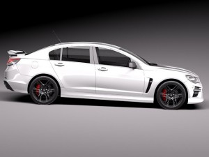 Vauxhall VXR8 2014 3D Model