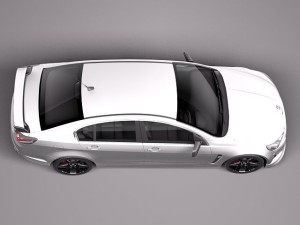 Vauxhall VXR8 2014 3D Model