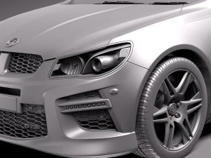 Vauxhall VXR8 2014 3D Model
