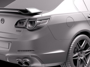 Vauxhall VXR8 2014 3D Model