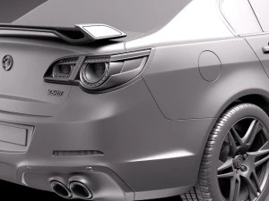 Vauxhall VXR8 2014 3D Model