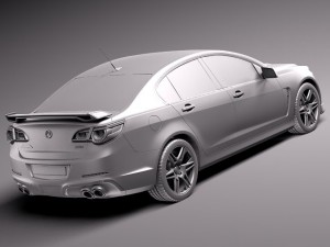 Vauxhall VXR8 2014 3D Model
