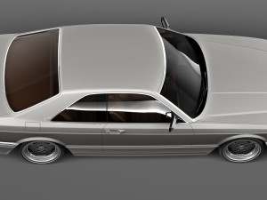 Mercedes-Benz W126 560 sec AMG 1991 3D Model