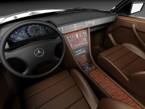 Mercedes-Benz W126 560 sec AMG 1991 3D Model