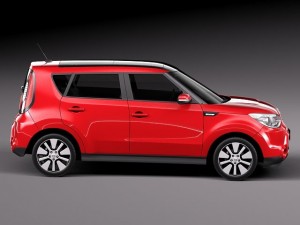 Kia Soul 2014 3Dモデル