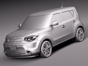 Kia Soul 2014 3Dモデル
